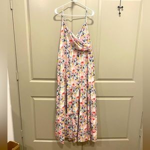 SHEIN floral maxi dress, XL